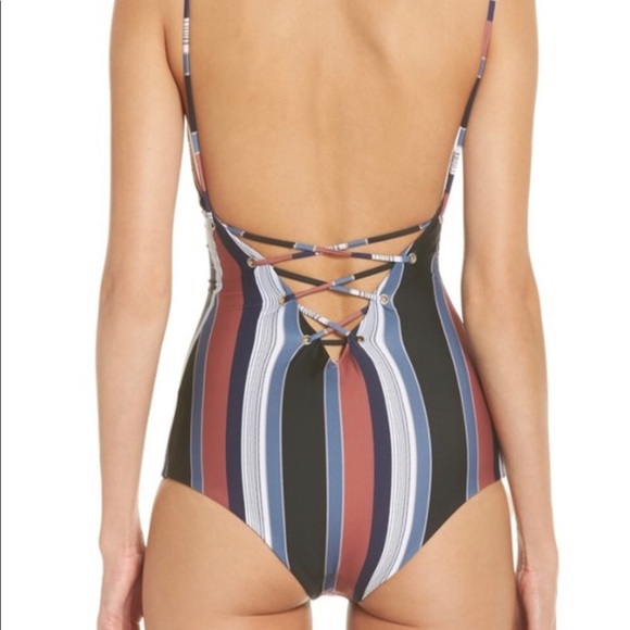 Tavik MONAHAN Reversible One Piece Swimsuit L - Picture 3 of 5
